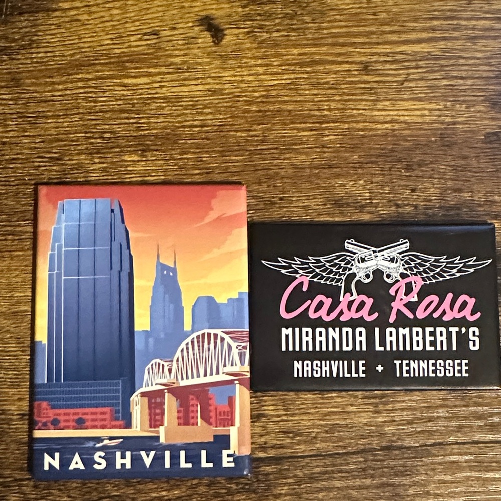 Nashville Souvenir Magnet Set